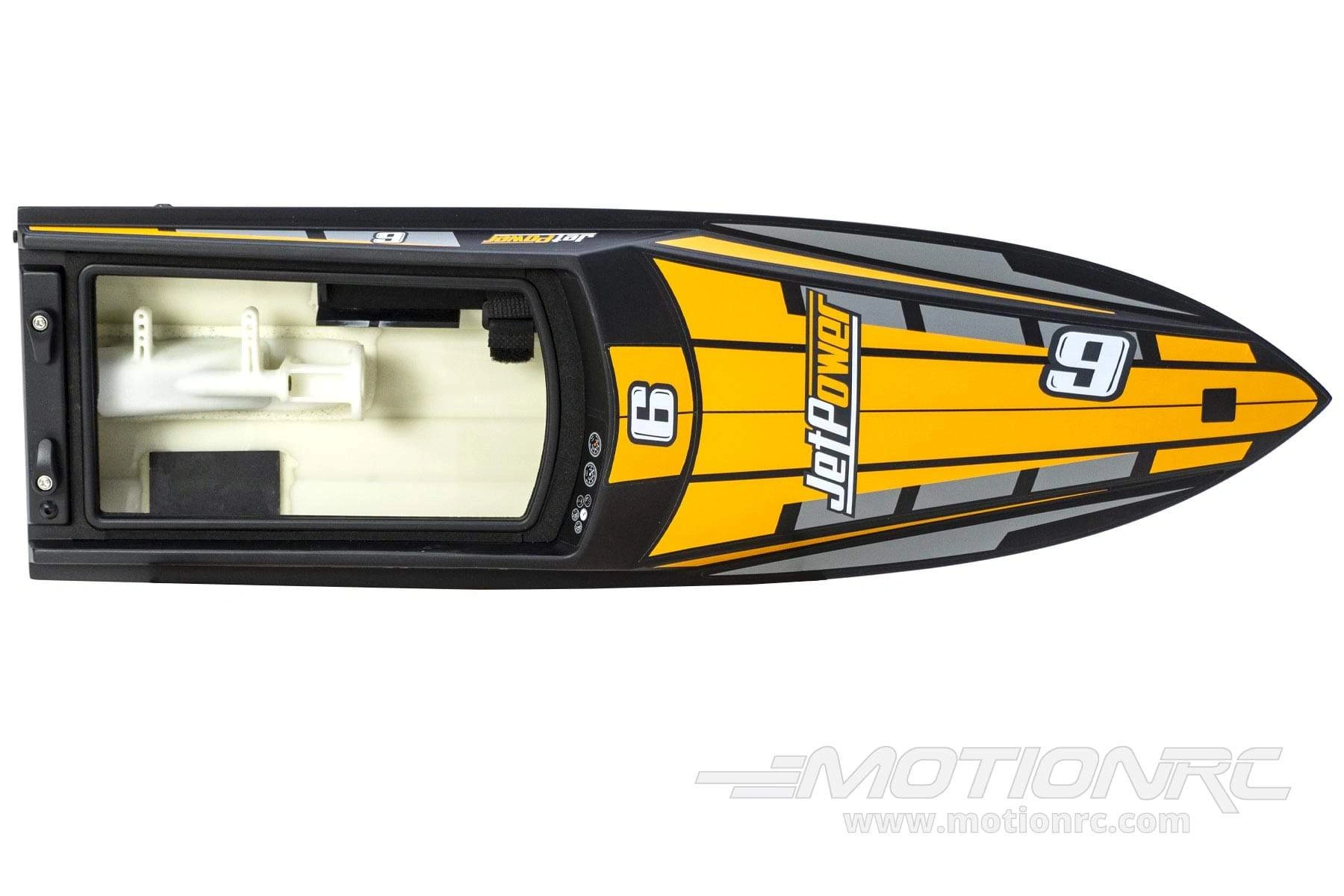 Orange Blast Sprintboat Hull Sixty-Four-Five Millimeters of Jetpower Fury Unleashed!
